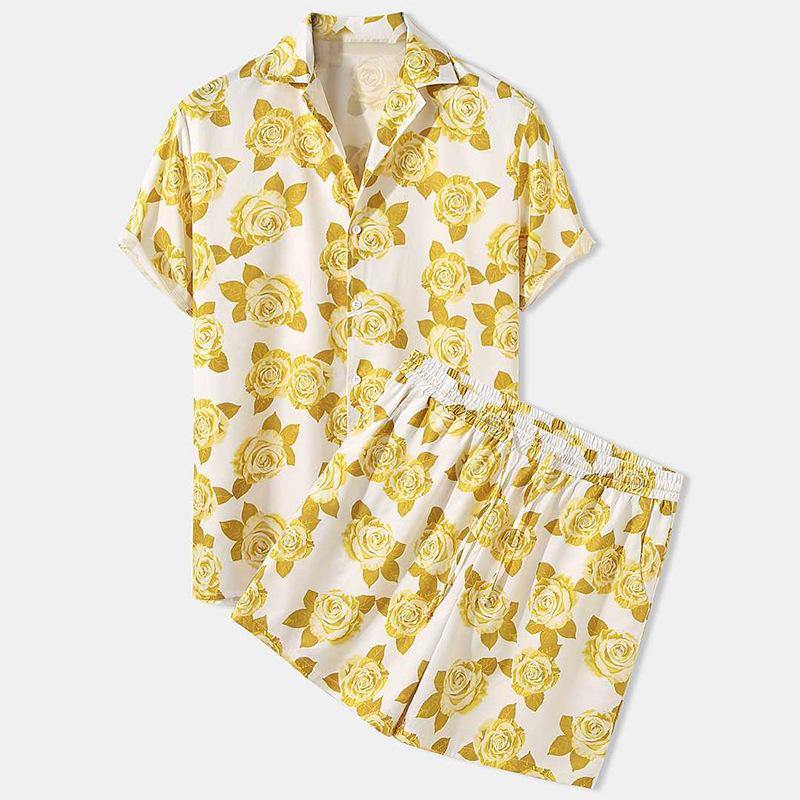 Men's Summer Short Sleeves Tops&Short Pants-STYLEGOING