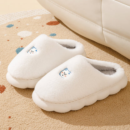 Comfortable Winter Plush Slippers for Couple
