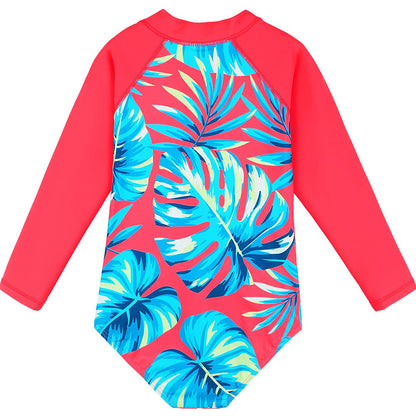 Long Sleeves Summer Beach Swimsuits for Girls