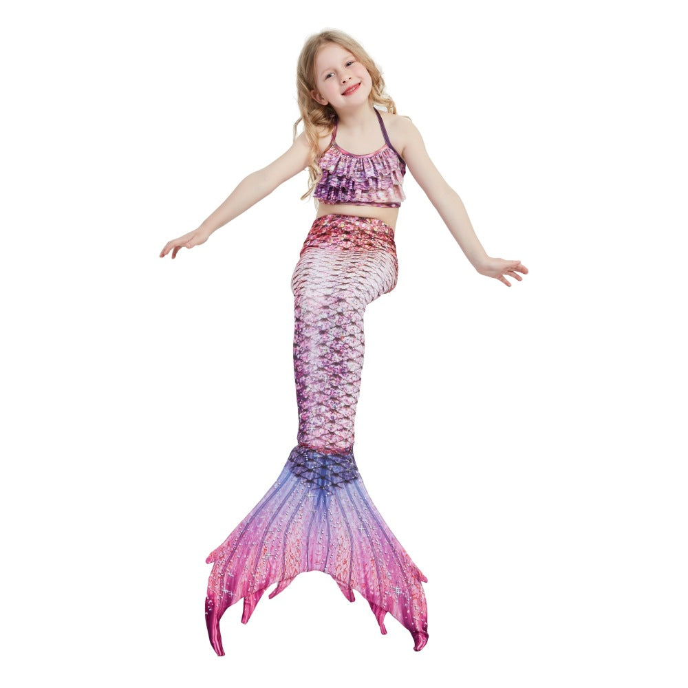 Gorgeous Three Pieces Mermaid Style Swimsuits