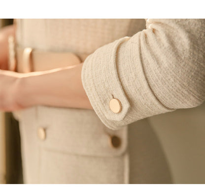 Elegant Office Lady High Waist Blazer Dresses