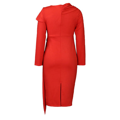 Elegant Long Sleeves Sheath Dresses