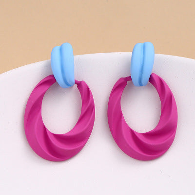 Fashion Women Round Shaped Earrings for Women