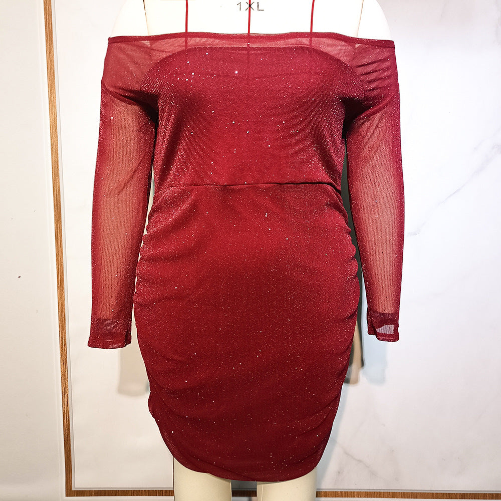 Sexy High Waist Plus Sizes Women Party Dresses