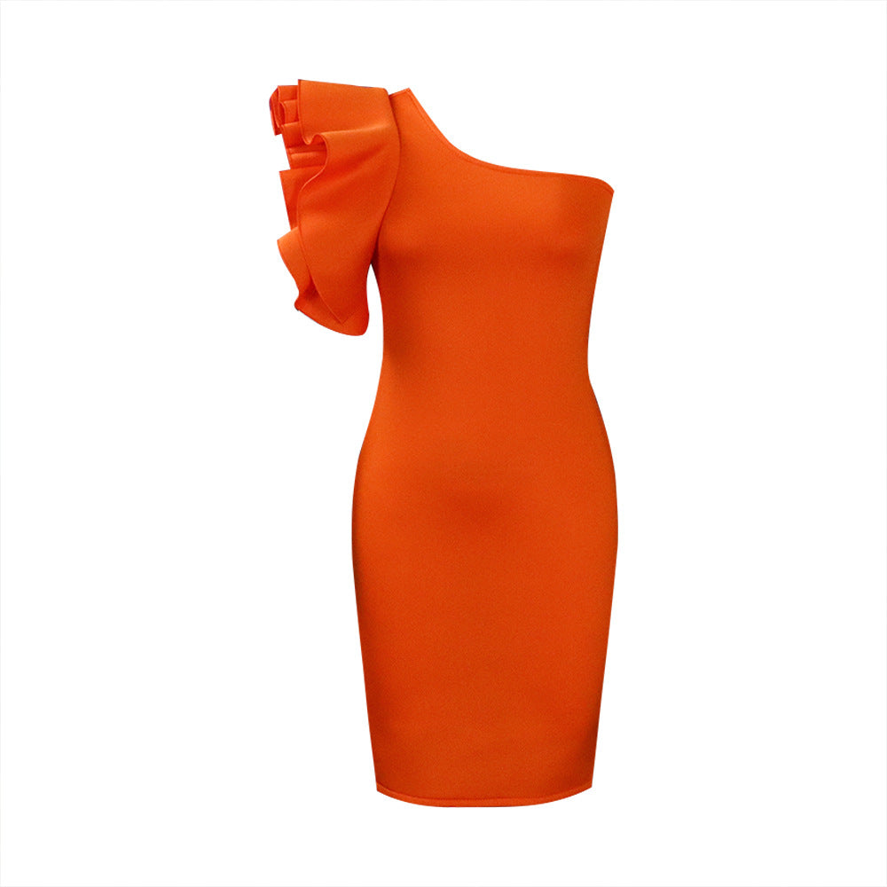 Summer One Shoulder Sexy Party Dresses for Women