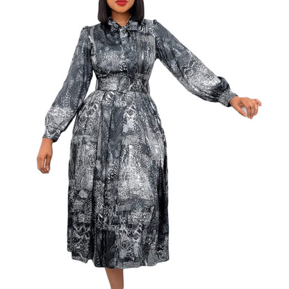 Elegant High Waist Plus Sizes Party Dresses for Women