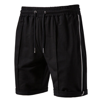 Casual Cotton Summer Elastic Waist Men's Shorts