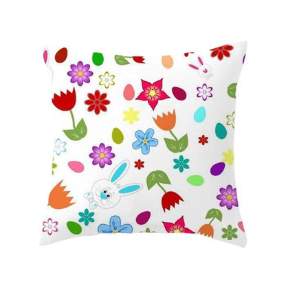 Easter Day Rabbit Pillow Case 2 Pcs/Set