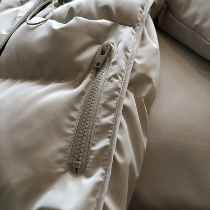 Winter Warm Long Cotton Overcoats for Women