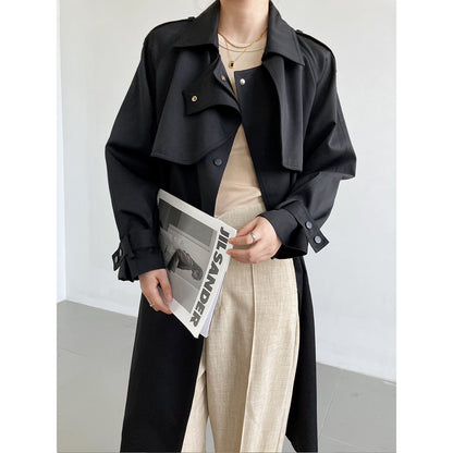 Classy Women Long Windbreak Coats