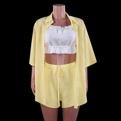 Casual Women Summer Fashion Two Pieces Suits