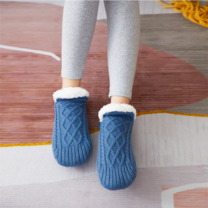 Warm Thicken Fleece Homewear Socks for Men&Women