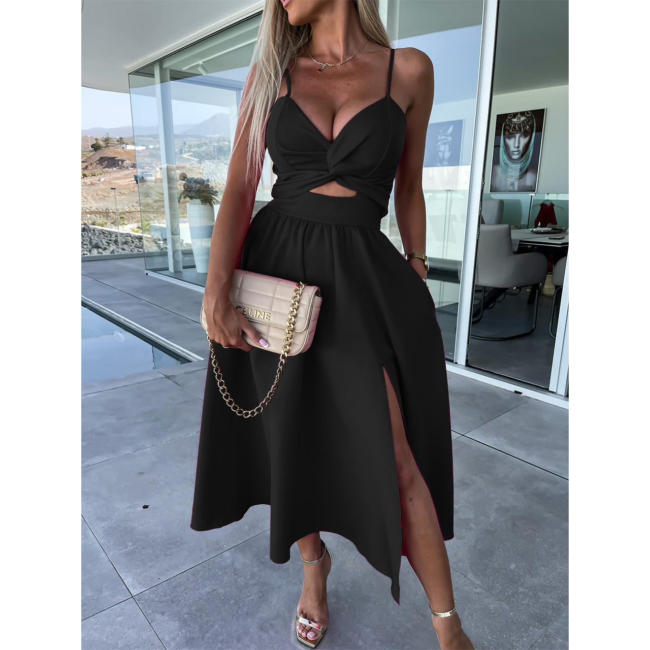 Sexy Summer Split Front Long Dresses