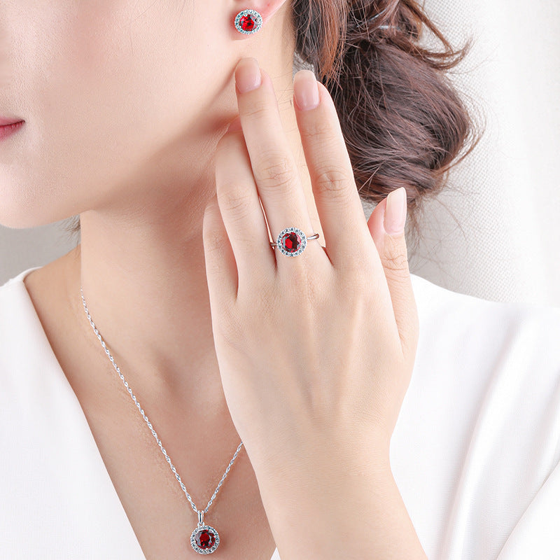 Fashion Sterling Silver Jewellry Sets for Women