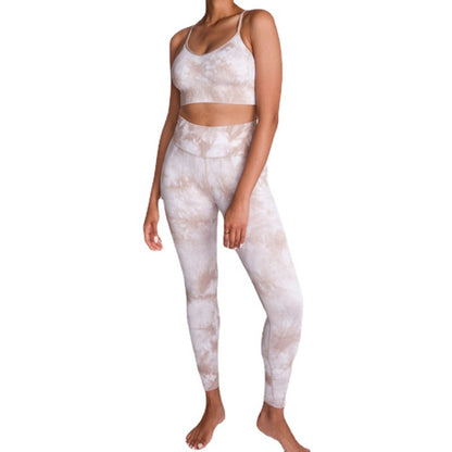 Sexy Fast Drying Dyed Yoga Sets for Women