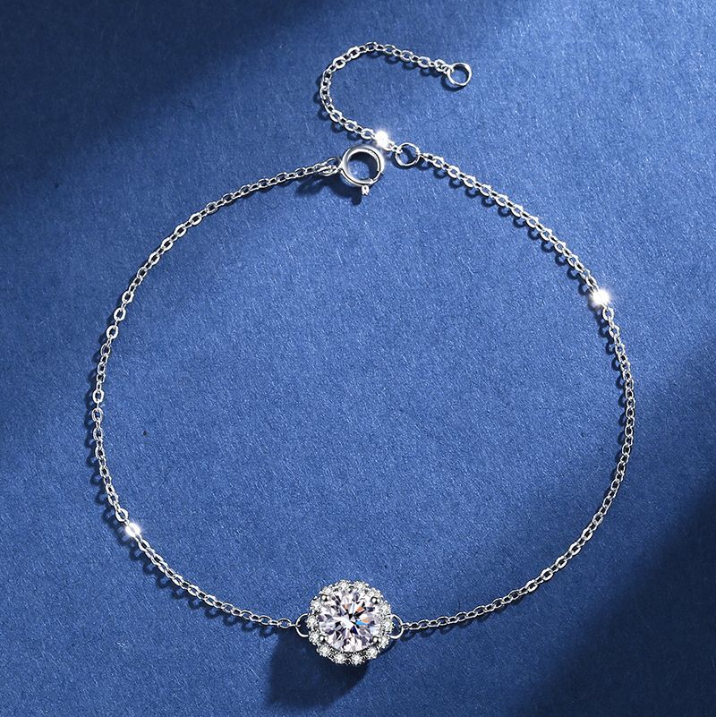 Simple Design Sterling Silver Bracelet