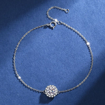 Simple Design Sterling Silver Bracelet