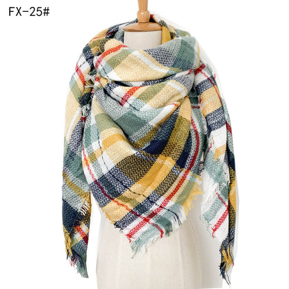 Colorful Soft Winter Scarfs for Women