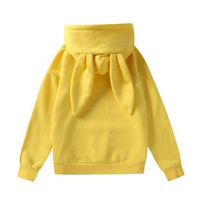 Cat Ear Design Women Velvet Hooides