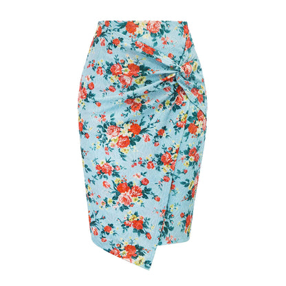 Sexy Casual Floral Print Bodycon Women Skirts