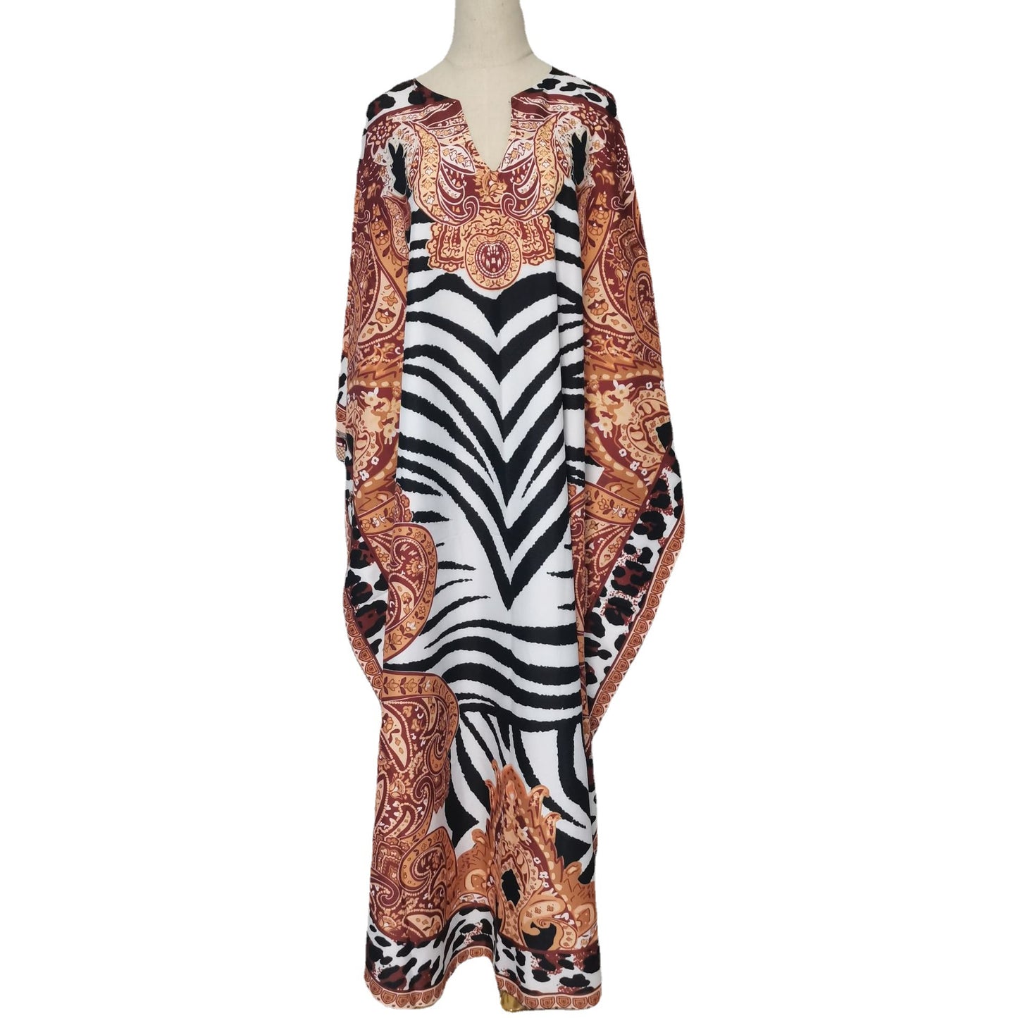 Casual Zebra Print Women Long Rompers