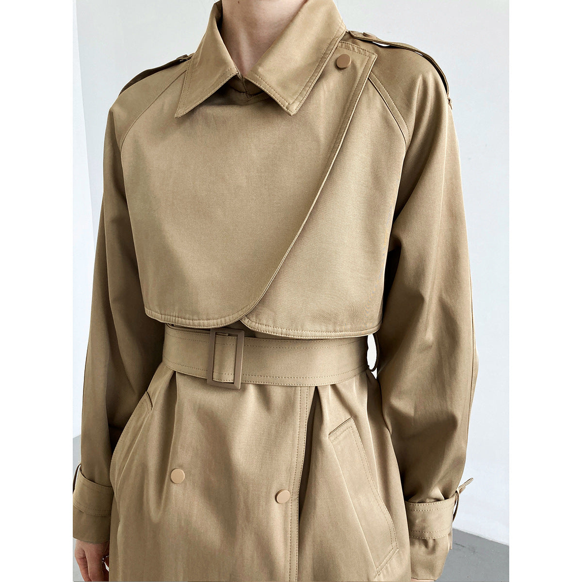 Classy Women Long Windbreak Coats