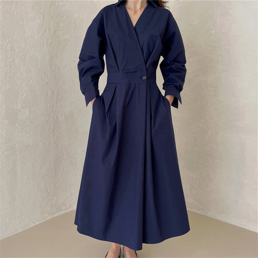 Casual Plus Sizes Long Shirt Dresses