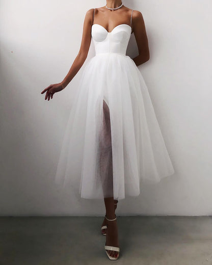 Vintage Gauze Long Party Dresses for Women