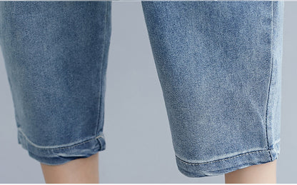 Vintage Embroidery Summer Jeans for Women