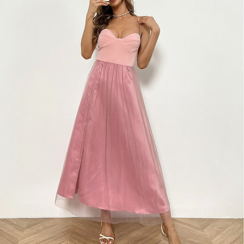 Vintage Gauze Long Party Dresses for Women