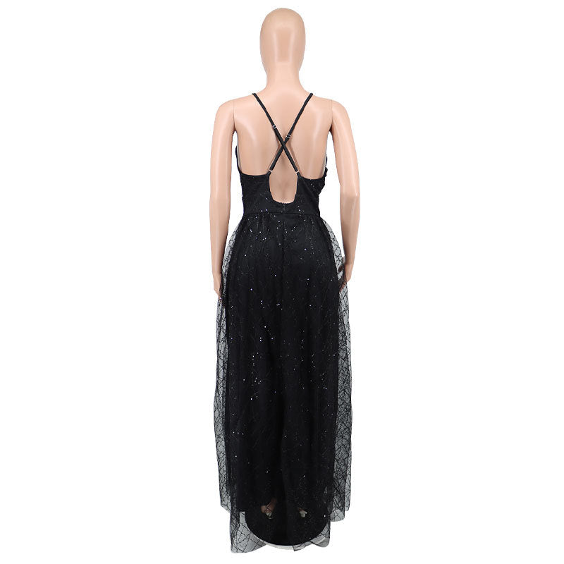 Fairy Black Long Dresses for Women