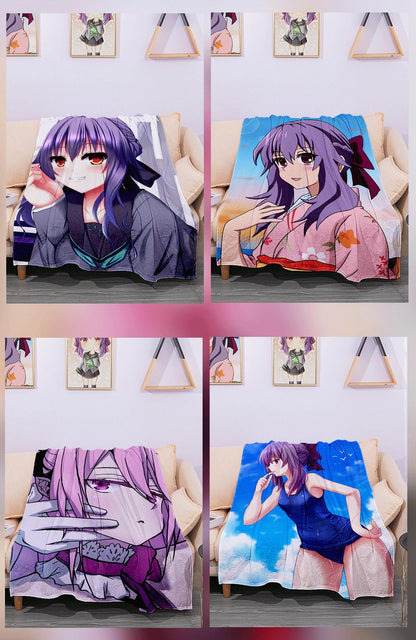 Animation Seraph Print Fleece Soft Blanket--Free Shipping at meselling99