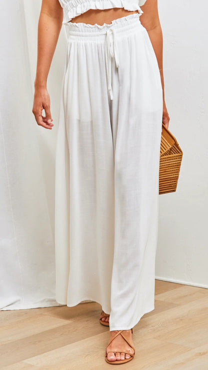 Casual Summer Wide Legs Long Pants for Women