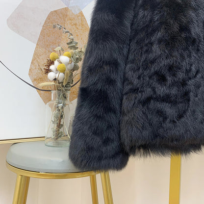 Warm Fur Short Coats for Women