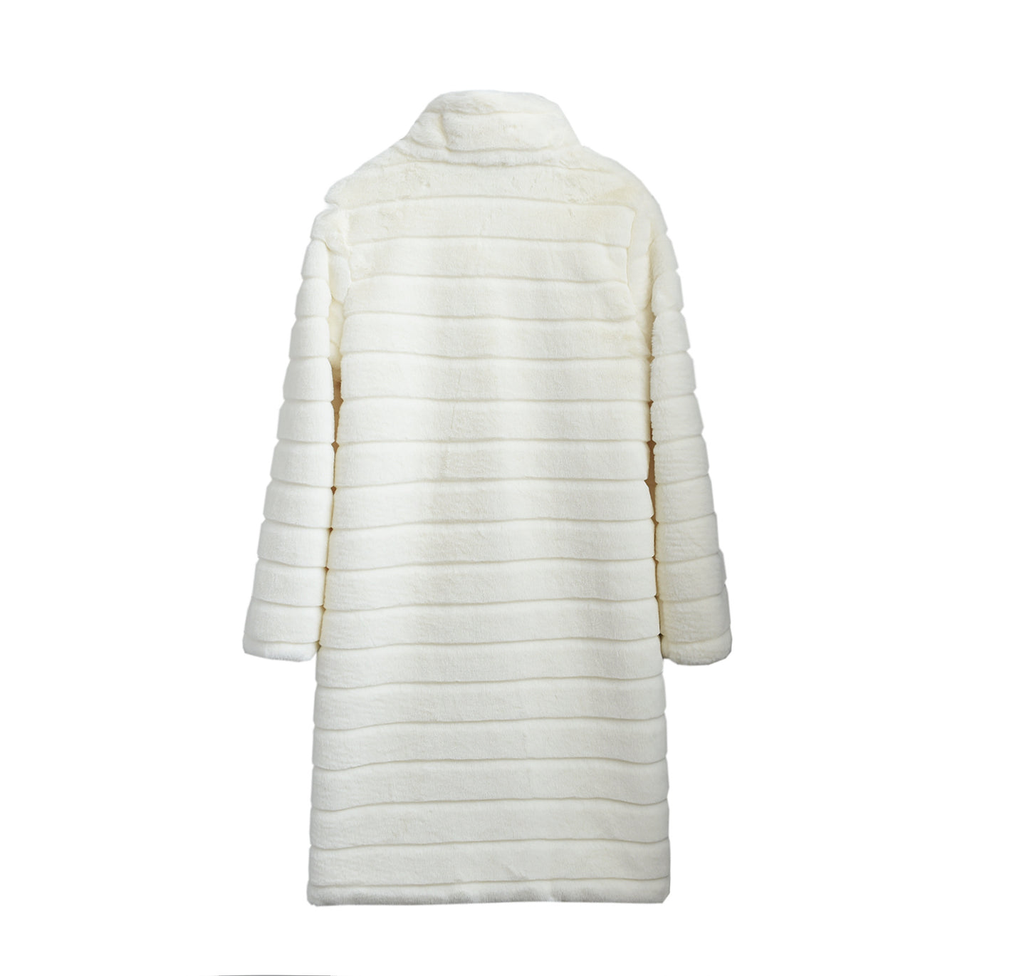 Fashion Artificial Fur Winter Long Overcoats for Women