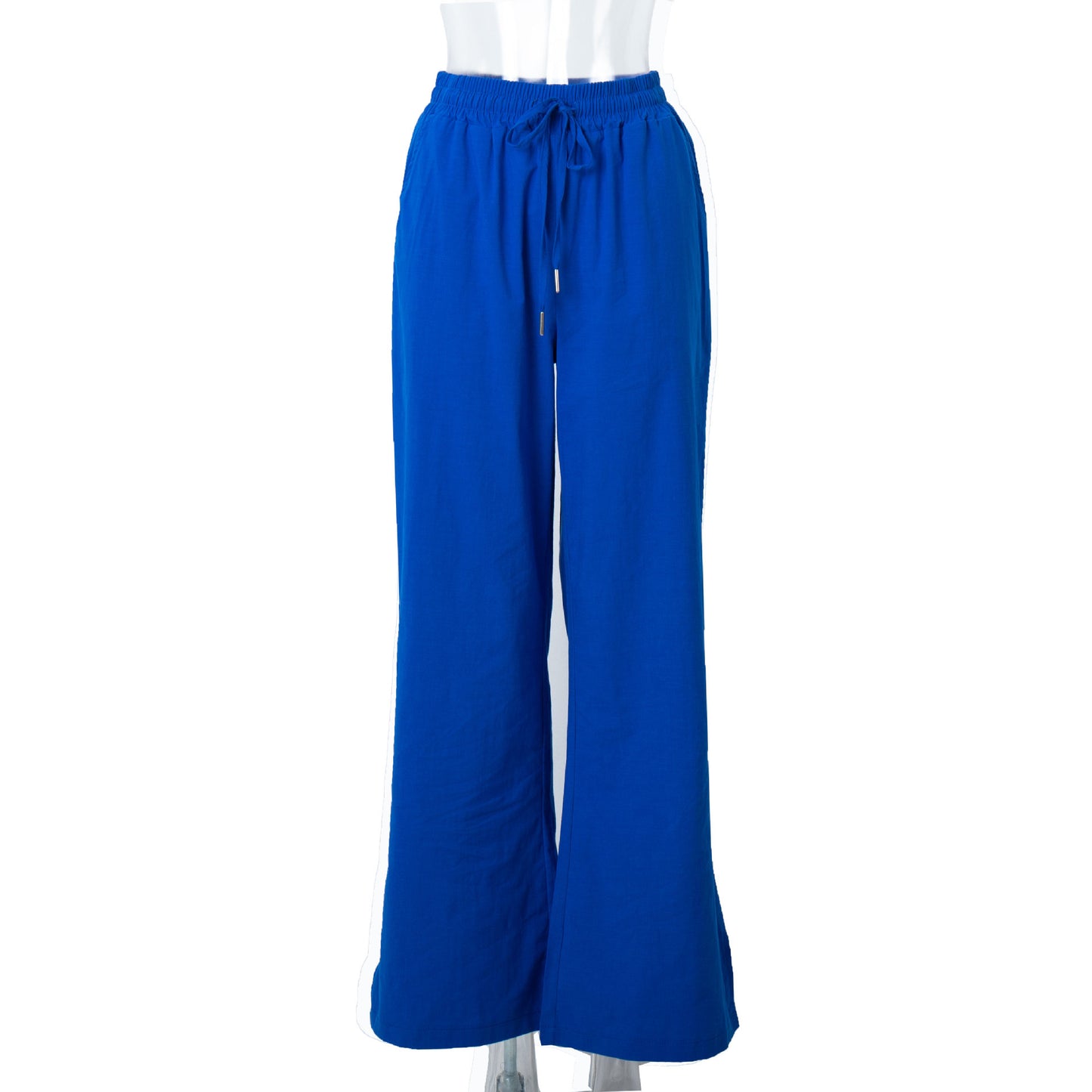 Casual Long Sleeves Shirts and Wide Legs Pants Suits