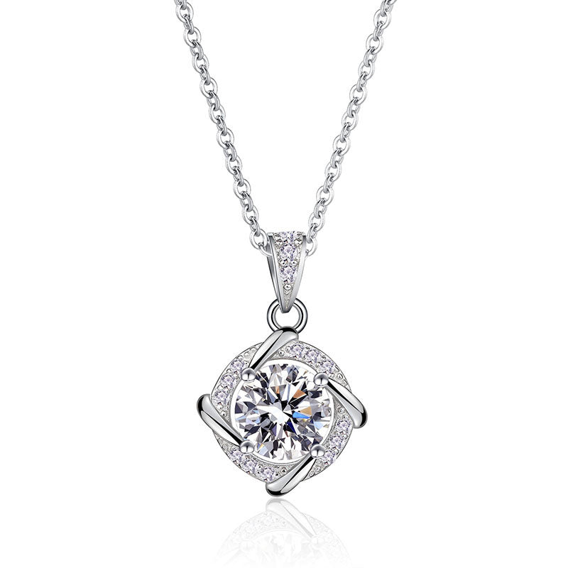 Fantasy Sterling Sliver Clavicle Necklace　　