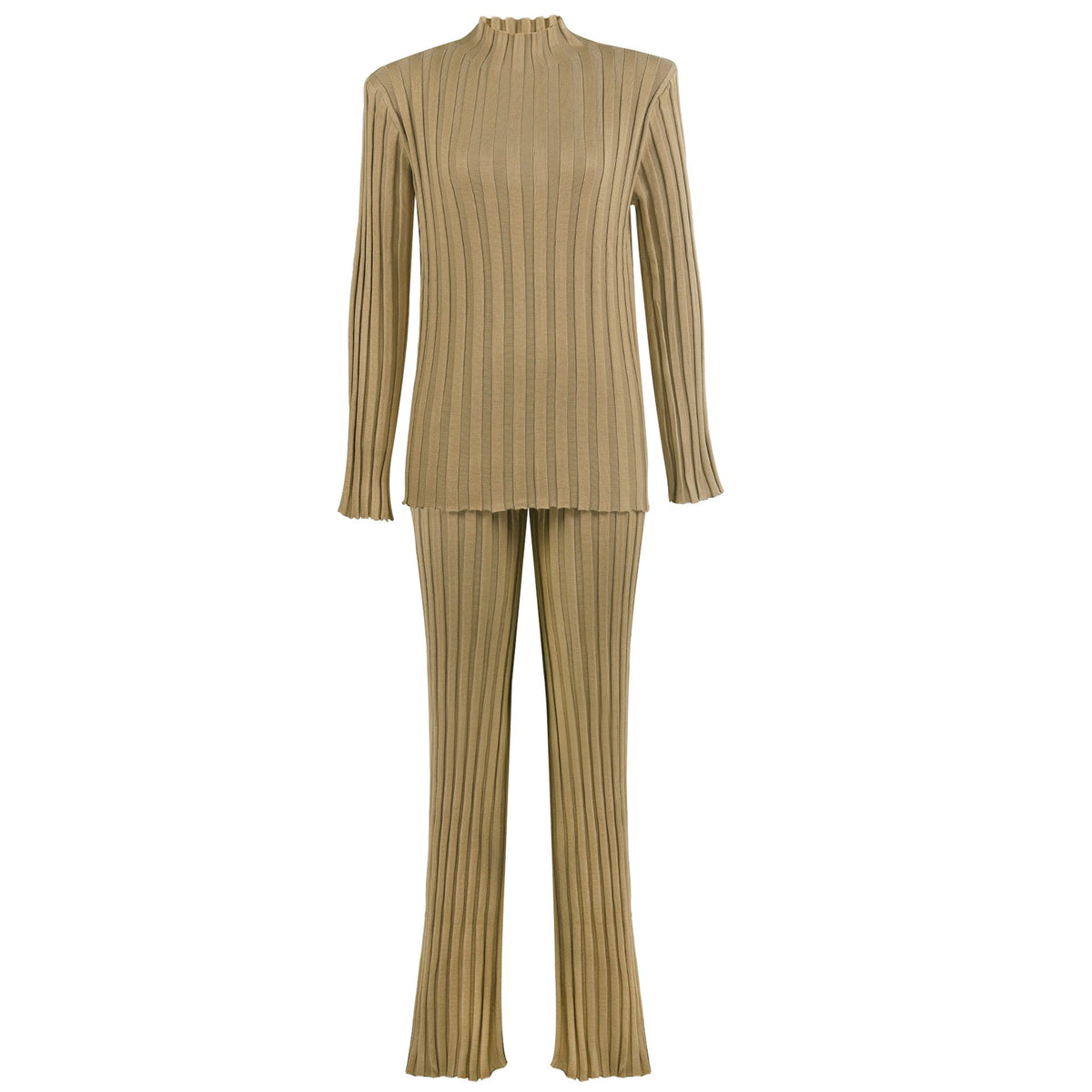 Leisure Women Knitting Two Pieces Sweater Suits