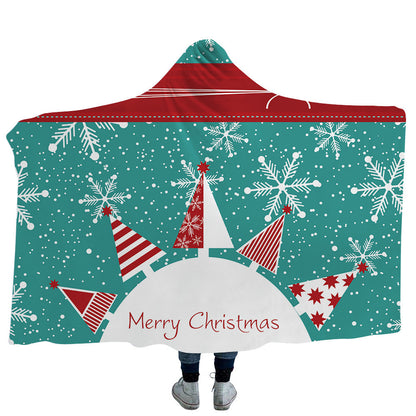 Merry Christmas Magic Hats Throw Blankets
