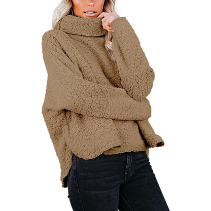 Women Warm Turtleneck Woolen Plus Sizes Winter Sweaters