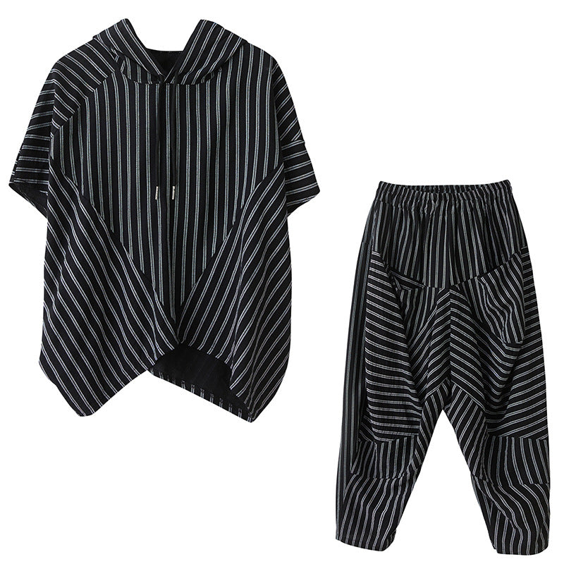 Summer Two Pieces Tops and Harem Pants