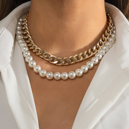 Hip Hop Style Chain Desgin Necklaces for Women