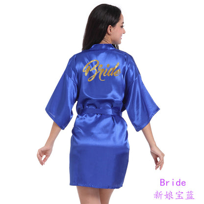 Women Wedding Bride Summer Night Gown