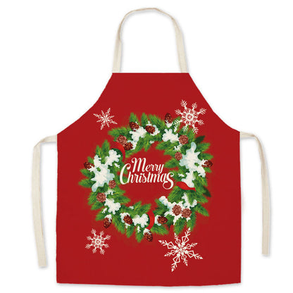 Merry Christmas Parent and Kids Linen Arpons