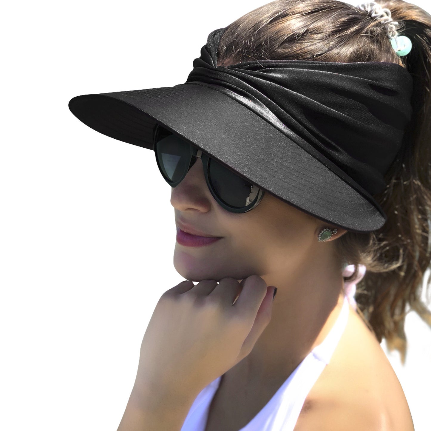 Summer Beach Sun Proof Outdoor Hats 2pcs/Set