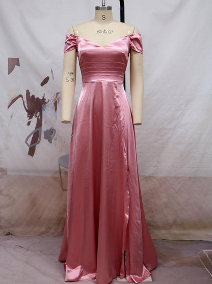 Elegant Off The Shoulder Bridesmaid Dresses