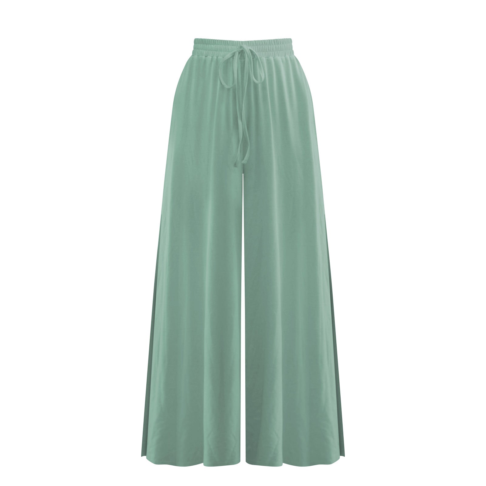 Casual Side Split Women Summer Pants