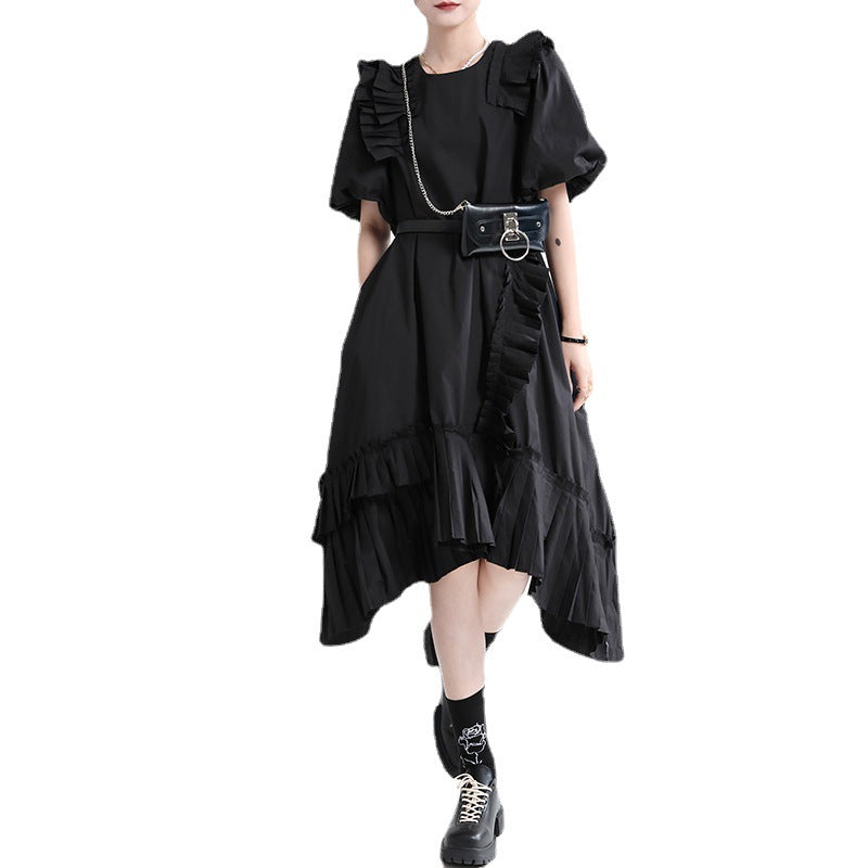 Elegant Irregular Girls Summer Long Dresses