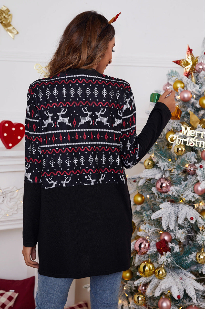 Merry Christmas Women Coats