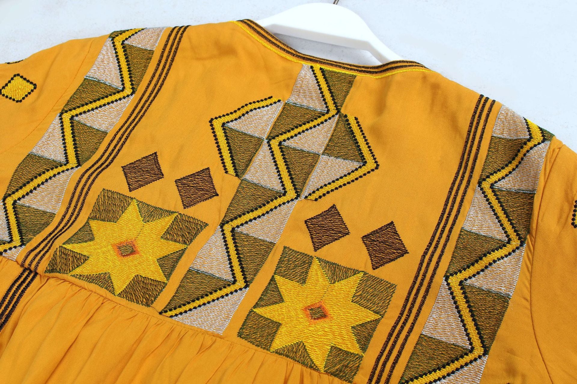 Vintage Ethnic Summer Beach Fairy Long Dresses
